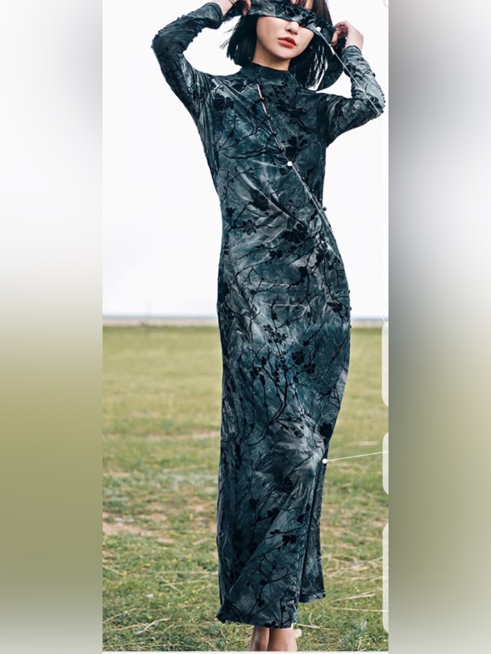 Gothic Revival Mandarin Renaissance Dress